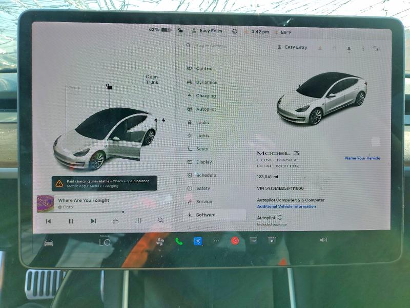 Продажа на аукционе авто 2018 Tesla Model 3, vin: 5YJ3E1EB5JF111600, номер лота: 75611155