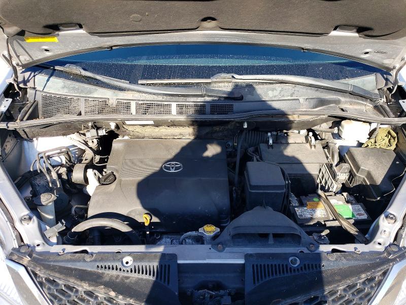 2012 Toyota Sienna მანქანა იყიდება აუქციონზე, vin: 5TDXK3DC1CS243395, აუქციონის ნომერი: 74637885