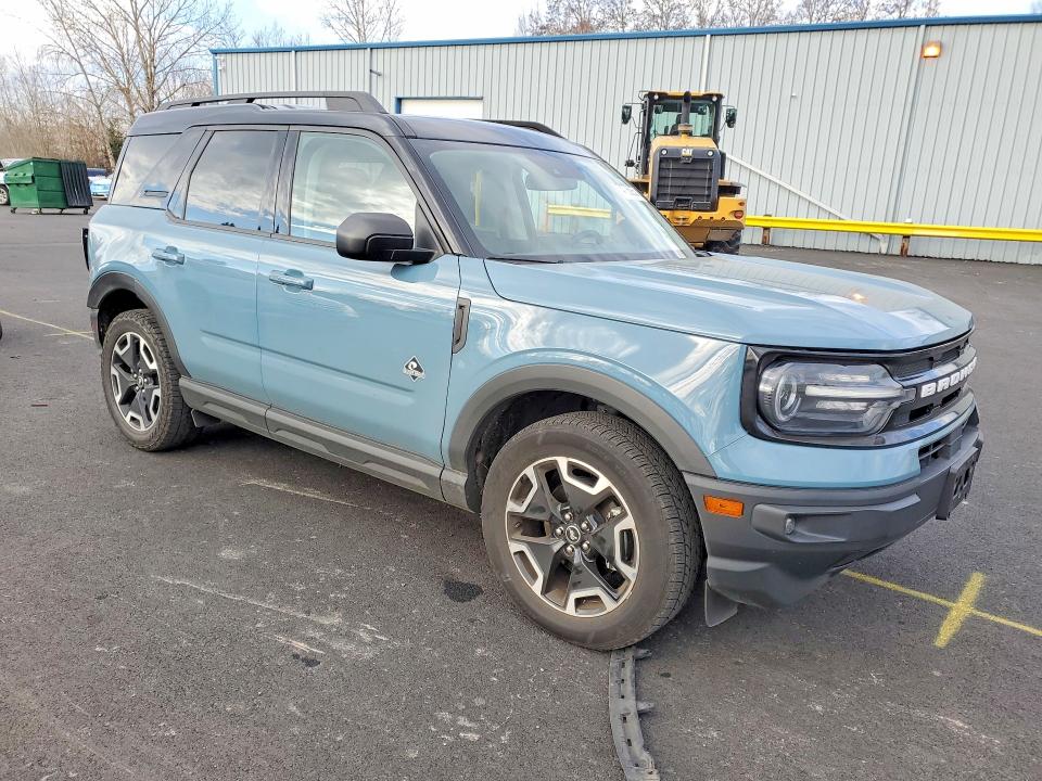 2021 Ford Bronco Sport მანქანა იყიდება აუქციონზე, vin: 3FMCR9C61MRB00164, აუქციონის ნომერი: 74706965