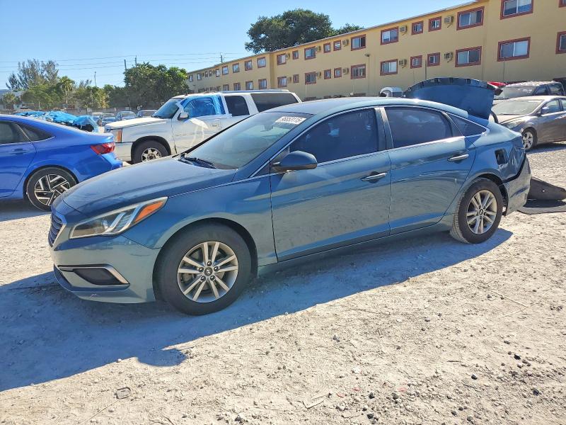 Auction sale of the 2017 Hyundai Sonata, vin: 5NPE24AF1HH498136, lot number: 65965046