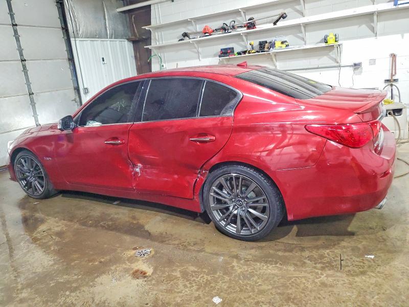 73952195 :رقم المزاد ، JN1FV7AR5GM451996 vin ، 2016 Infiniti Q50 Red Sp مزاد بيع