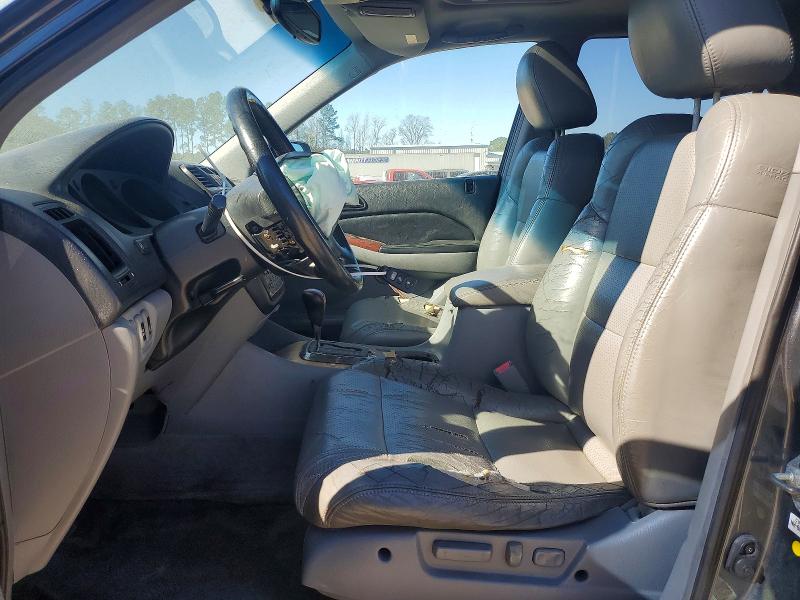 72730025 :رقم المزاد ، 2HNYD18694H505648 vin ، 2004 Acura Mdx Tourin مزاد بيع
