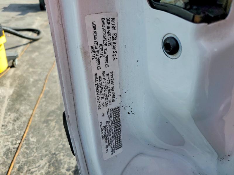 Aukcja sprzedaży 2016 Ram Promaster, vin: ZFBERFATXG6B68880, numer aukcji: 94220805
