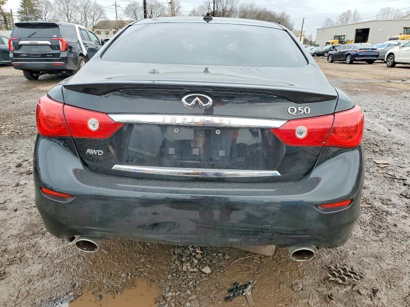 99663105 :رقم المزاد ، JN1BV7AR3EM700985 vin ، 2014 Infiniti Q50 مزاد بيع