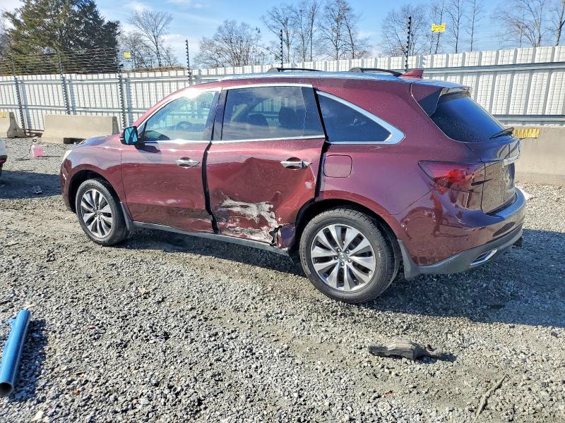 99306095 :رقم المزاد ، 5FRYD3H4XEB019095 vin ، 2014 Acura Mdx Techno مزاد بيع
