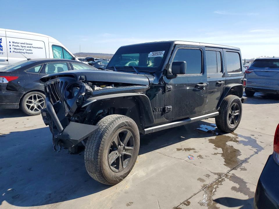 Продаж на аукціоні авто 2021 Jeep Wrangler Unlimited, vin: 1C4HJXDG6MW509321, номер лоту: 75089355