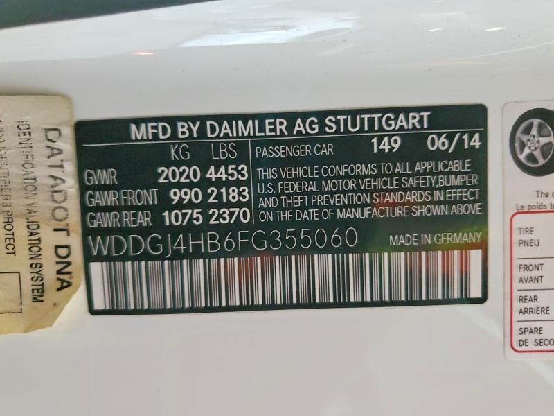 Продаж на аукціоні авто 2015 Mercedes-benz C, vin: WDDGJ4HB6FG355060, номер лоту: 99172235