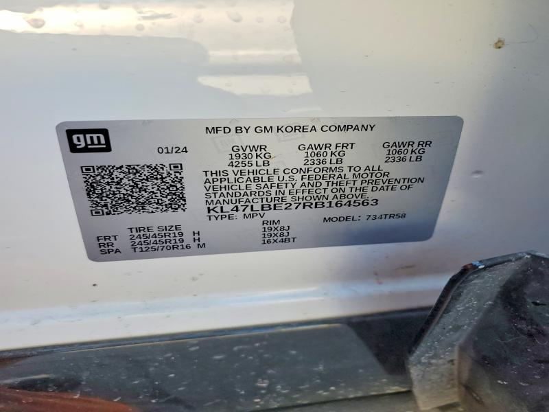 Aukcja sprzedaży 2024 Buick Envista, vin: KL47LBE27RB164563, numer aukcji: 73663195