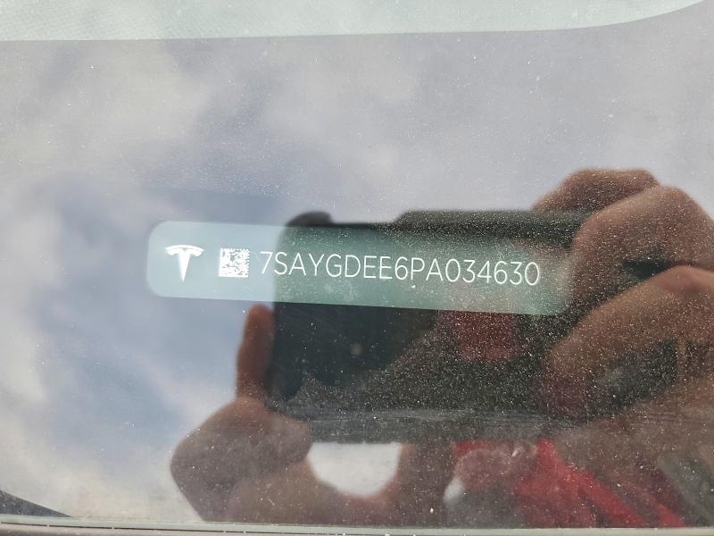 72991885 :رقم المزاد ، 7SAYGDEE6PA034630 vin ، 2023 Tesla Model Y مزاد بيع