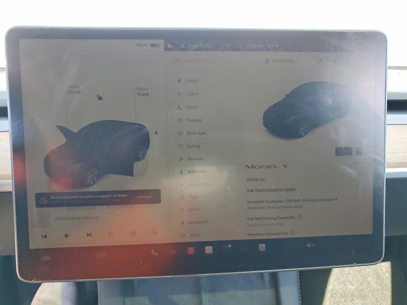 Aukcja sprzedaży 2023 Tesla Model Y, vin: 7SAYGDEE8PA136981, numer aukcji: 75211615