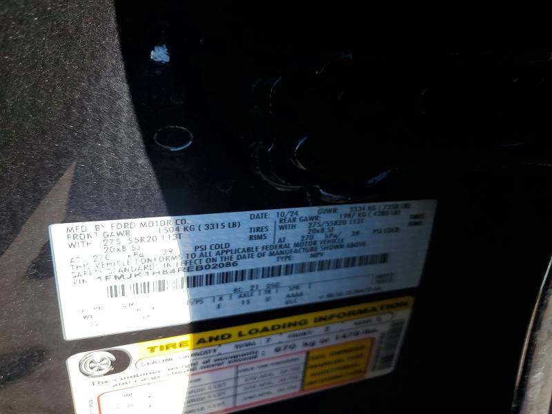 Aukcja sprzedaży 2024 Ford Expedition, vin: 1FMJK1H84REB02086, numer aukcji: 73466885