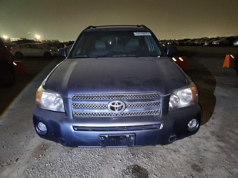 2006 Toyota Highlander მანქანა იყიდება აუქციონზე, vin: JTEEW21A560015850, აუქციონის ნომერი: 74376975