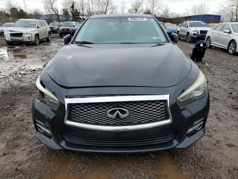 99663105 :رقم المزاد ، JN1BV7AR3EM700985 vin ، 2014 Infiniti Q50 مزاد بيع