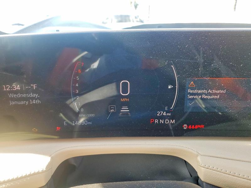 2024 Cadillac Xt4 Luxury მანქანა იყიდება აუქციონზე, vin: 1GYAZAR43RF114164, აუქციონის ნომერი: 73229715