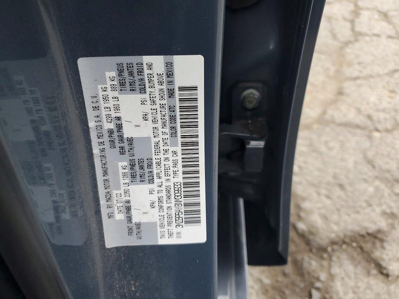 Продажа на аукционе авто 2022 Mazda 3, vin: 3MZBPBAY8NM309933, номер лота: 73817355