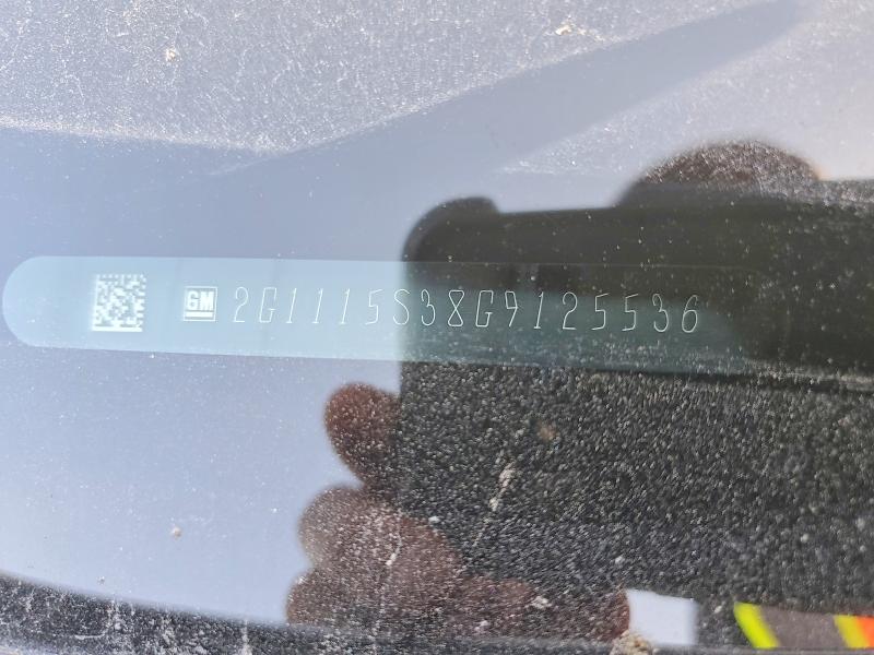 Продаж на аукціоні авто 2016 Chevrolet Impala, vin: 2G1115S38G9125536, номер лоту: 74822705