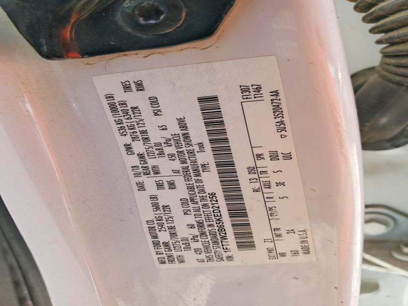Aukcja sprzedaży 2019 Ford F250, vin: 1FT7W2B65KED21256, numer aukcji: 75084195