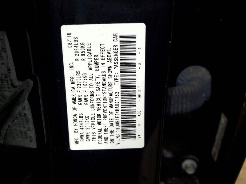 Aukcja sprzedaży 2017 Acura Tlx, vin: 19UUB1F54HA001762, numer aukcji: 73820645