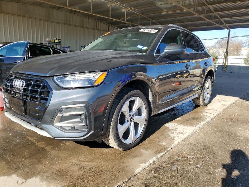 72677135 :رقم المزاد ، WA1BAAFY4M2010205 vin ، 2021 Audi Q5 Premium مزاد بيع