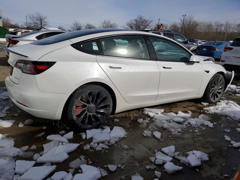 Продажа на аукционе авто 2022 Tesla Model 3, vin: 5YJ3E1EC1NF163806, номер лота: 74260475