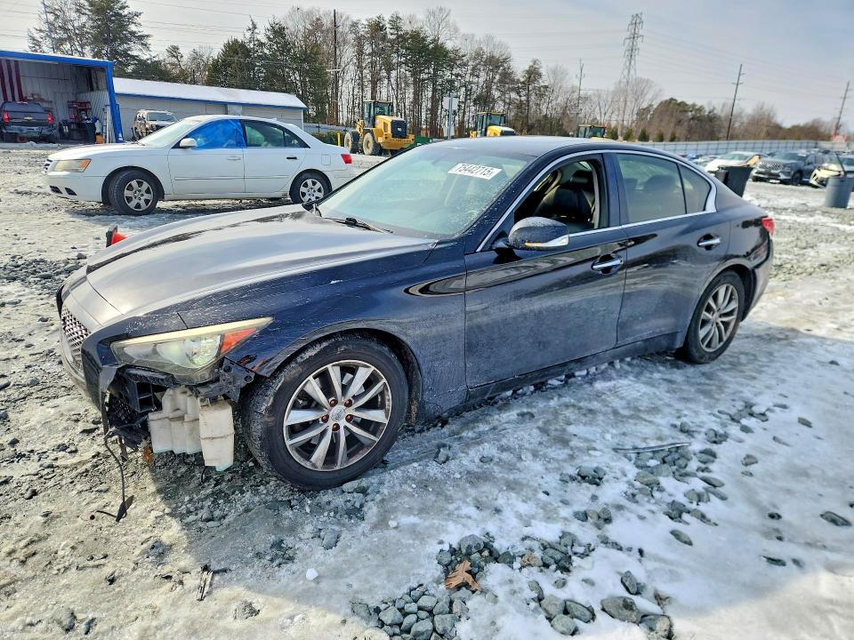 75442715 :رقم المزاد ، JN1BV7AP3FM335482 vin ، 2015 Infiniti Q50 مزاد بيع