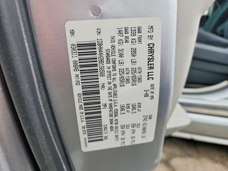 Продаж на аукціоні авто 2008 Dodge Grand Caravan, vin: 1D8HN44H28B156568, номер лоту: 73902955