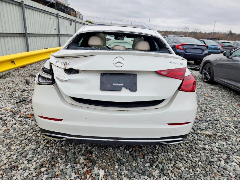 2022 Mercedes-benz C მანქანა იყიდება აუქციონზე, vin: W1KAF4HB6NR051477, აუქციონის ნომერი: 96160635