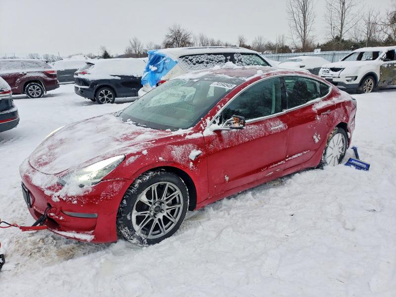 Продажа на аукционе авто 2018 Tesla Model 3 Long Range 75d 4dr Awd, vin: 5YJ3E1EB9JF107033, номер лота: 74194545