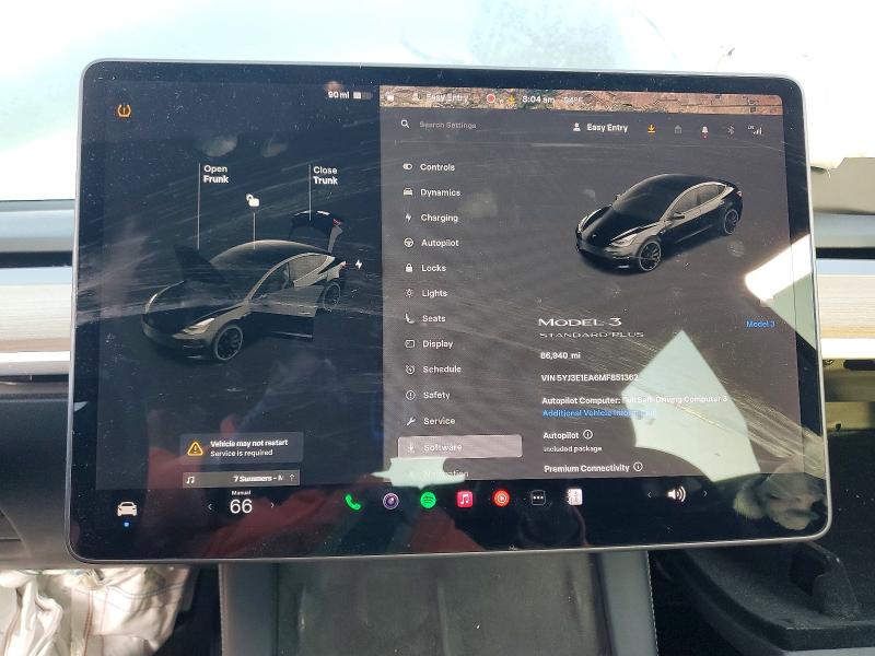 Aukcja sprzedaży 2021 Tesla Model 3, vin: 5YJ3E1EA6MF851362, numer aukcji: 73388285