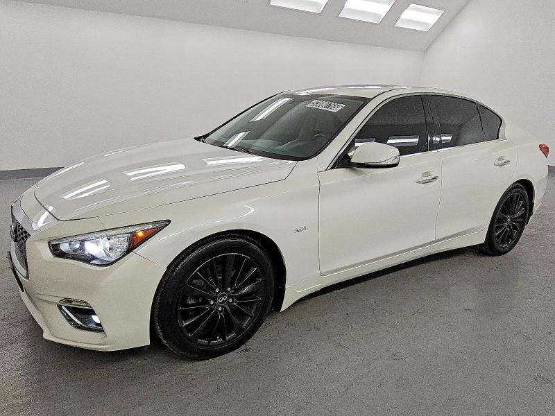 93080765 :رقم المزاد ، JN1EV7AP1JM360239 vin ، 2018 Infiniti Q50 مزاد بيع