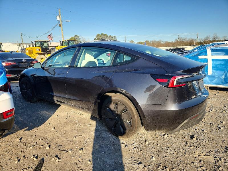 2025 Tesla Model 3 მანქანა იყიდება აუქციონზე, vin: 5YJ3E1EA3SF977076, აუქციონის ნომერი: 99550405