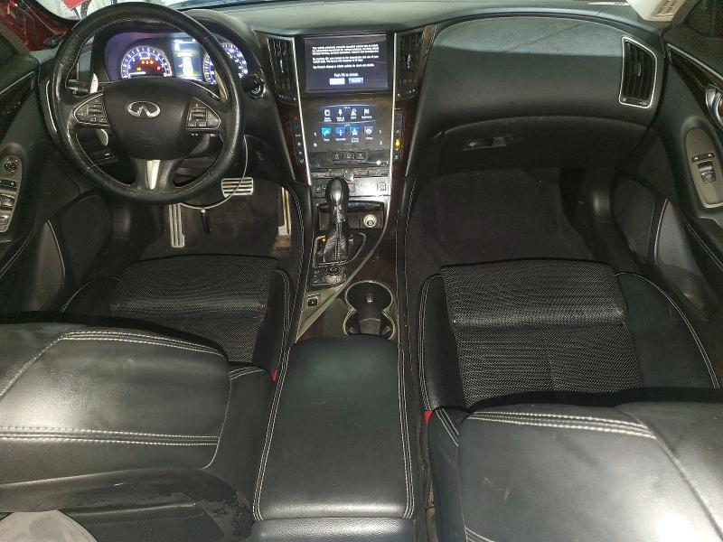 73952195 :رقم المزاد ، JN1FV7AR5GM451996 vin ، 2016 Infiniti Q50 Red Sp مزاد بيع