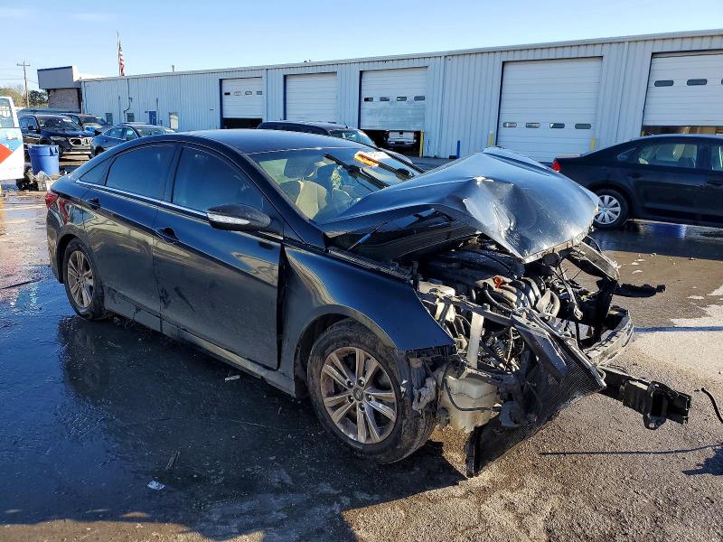 2014 Hyundai Sonata Gls მანქანა იყიდება აუქციონზე, vin: 5NPEB4AC2EH879303, აუქციონის ნომერი: 73841015