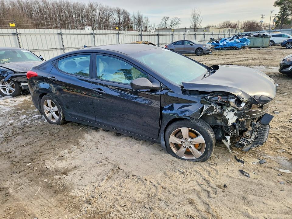 2012 Hyundai Elantra მანქანა იყიდება აუქციონზე, vin: 5NPDH4AE0CH121419, აუქციონის ნომერი: 75582175