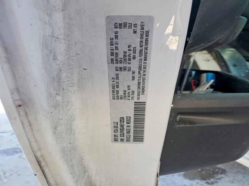 49666326 :رقم المزاد ، 3C6LRVBG4NE132534 vin ، 2022 Ram Promaster 1500 مزاد بيع
