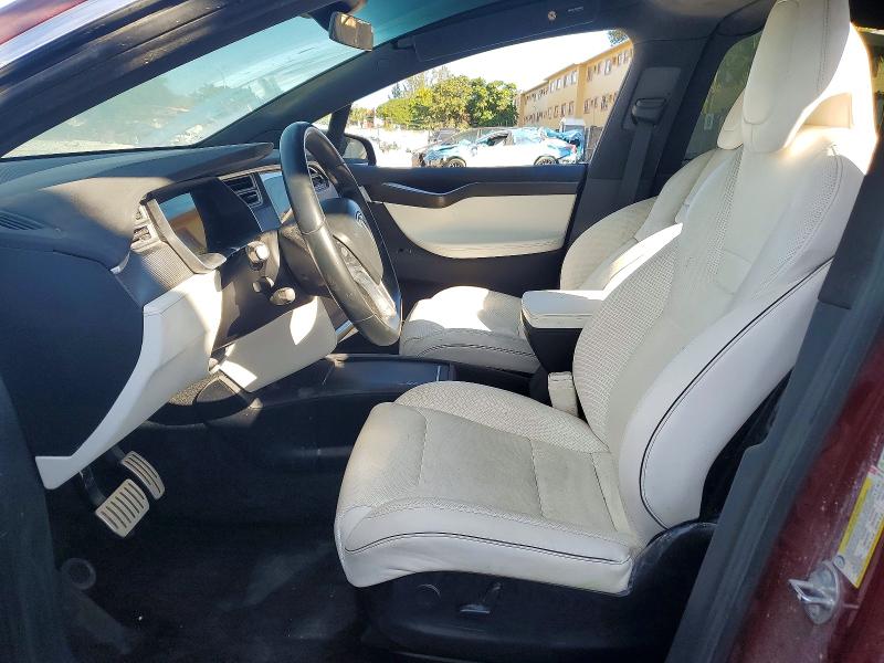 2016 Tesla Model X მანქანა იყიდება აუქციონზე, vin: 5YJXCAE41GFS02722, აუქციონის ნომერი: 99145185