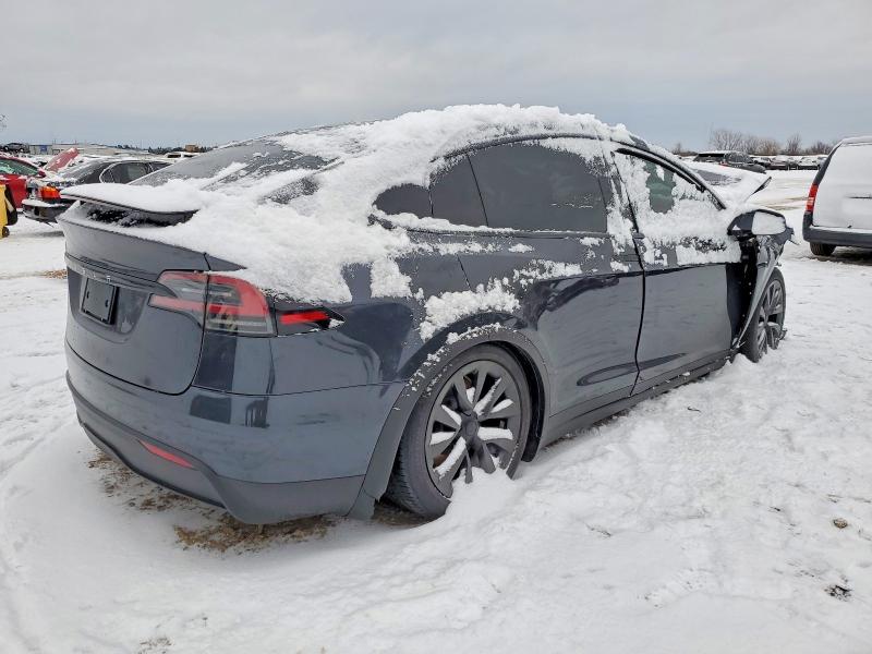 98958825 :رقم المزاد ، 7SAXCDE54RF445506 vin ، 2024 Tesla Model X مزاد بيع