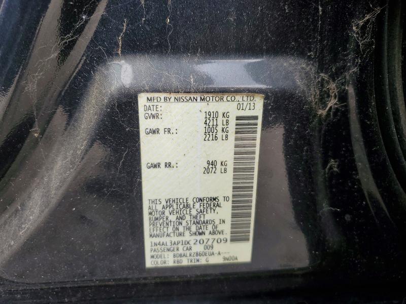 98635485 :رقم المزاد ، 1N4AL3AP1DC207709 vin ، 2013 Nissan Altima مزاد بيع