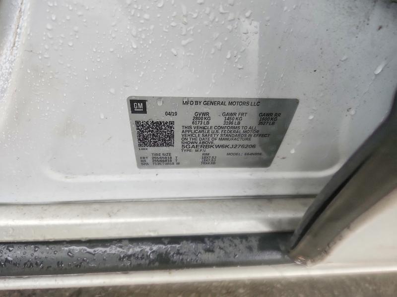 Продаж на аукціоні авто 2019 Buick Enclave, vin: 5GAERBKW6KJ276206, номер лоту: 72460745