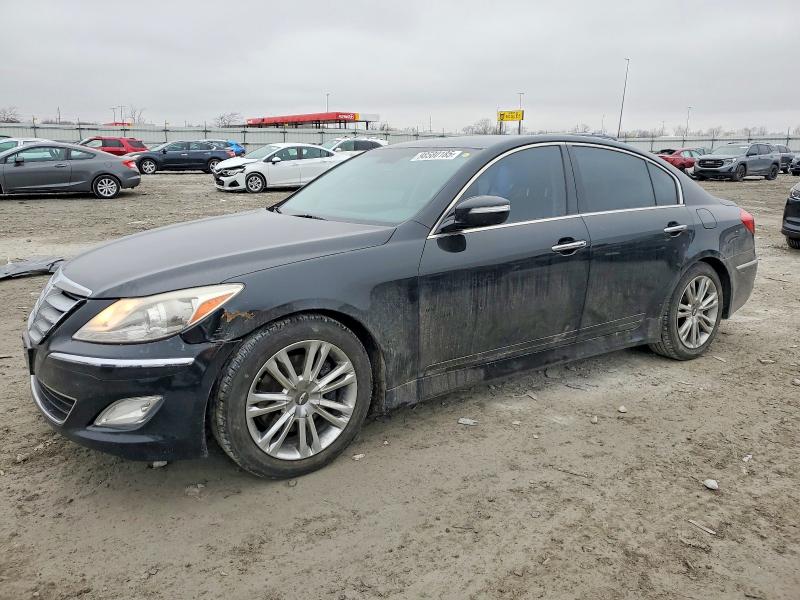2014 Hyundai Genesis 3. მანქანა იყიდება აუქციონზე, vin: KMHGC4DDXEU263909, აუქციონის ნომერი: 98580185