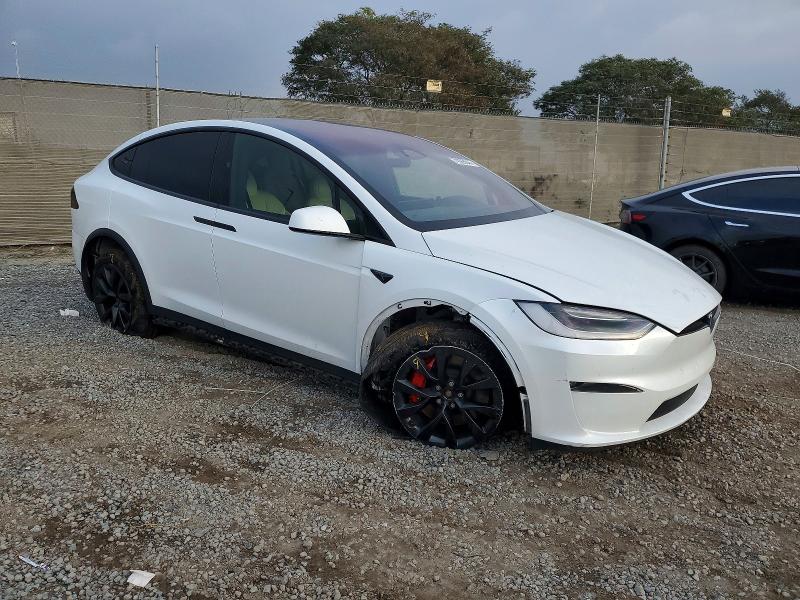 2023 Tesla Model X მანქანა იყიდება აუქციონზე, vin: 7SAXCBE68PF402510, აუქციონის ნომერი: 74369245