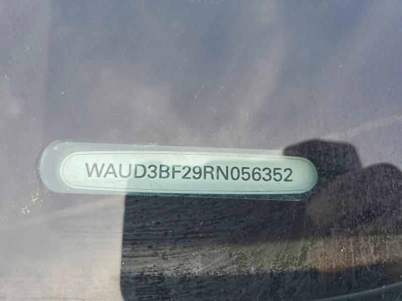 73685385 :رقم المزاد ، WAUD3BF29RN056352 vin ، 2024 Audi A6 مزاد بيع