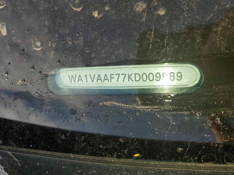 Aukcja sprzedaży 2019 Audi Q7, vin: WA1VAAF77KD009989, numer aukcji: 74687045