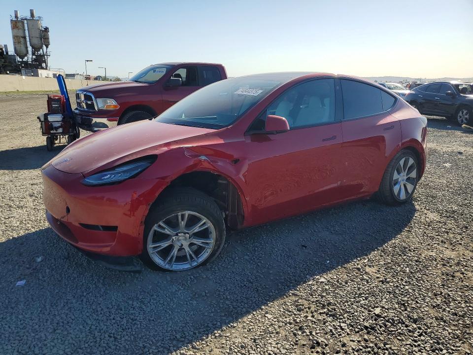 74844575 :رقم المزاد ، 7SAYGDEE7PF601611 vin ، 2023 Tesla Model Y مزاد بيع