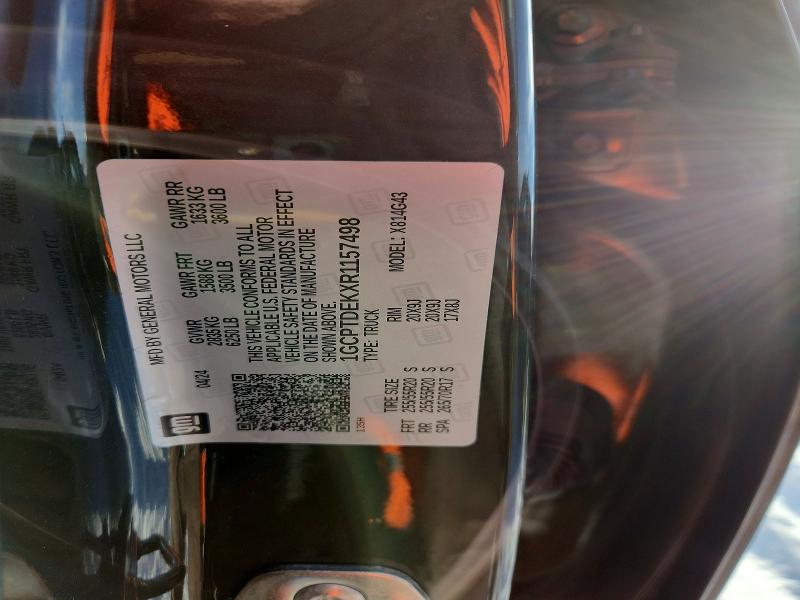 2024 Chevrolet Colorado Z მანქანა იყიდება აუქციონზე, vin: 1GCPTDEKXR1157498, აუქციონის ნომერი: 98334615
