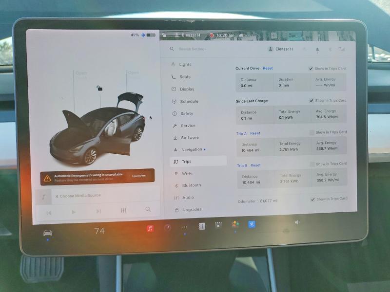 Продажа на аукционе авто 2020 Tesla Model 3, vin: 5YJ3E1EB2LF640036, номер лота: 73804355