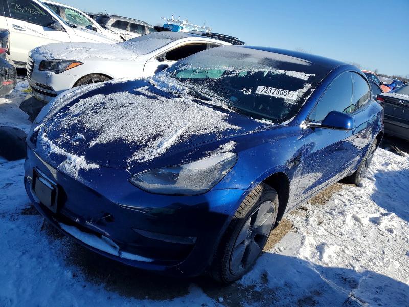 Продажа на аукционе авто 2022 Tesla Model 3, vin: 5YJ3E1EB7NF123866, номер лота: 72373565
