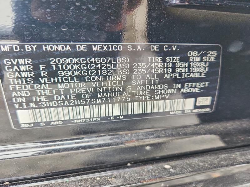 Продаж на аукціоні авто 2025 Acura Adx, vin: 3HDSA2H57SM711775, номер лоту: 99739845