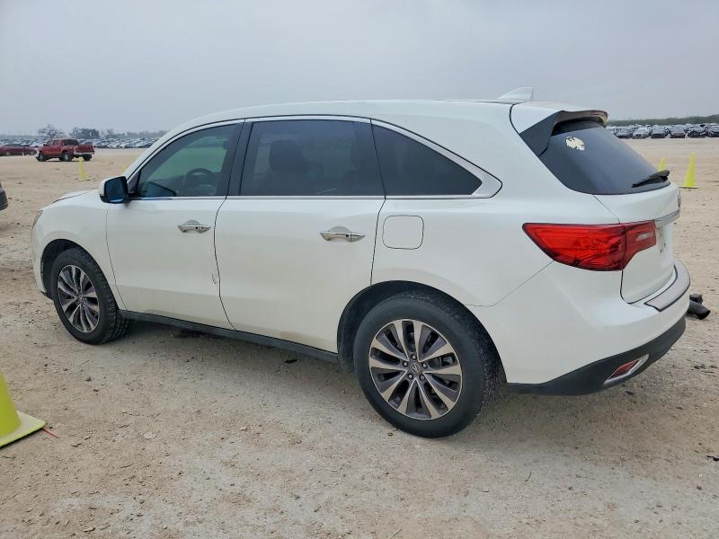 Продажа на аукционе авто 2015 Acura Mdx Techno, vin: 5FRYD3H44FB011267, номер лота: 98601055