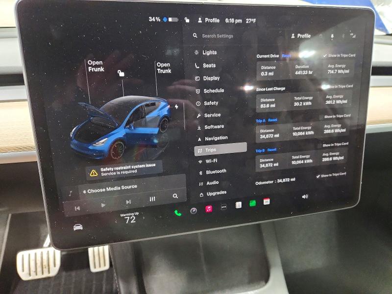 2024 Tesla Model Y მანქანა იყიდება აუქციონზე, vin: 7SAYGDEF9RA273682, აუქციონის ნომერი: 75458025